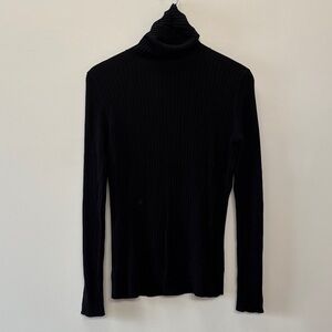 Vince Black Turtleneck Sweater